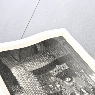 The Grand Altar of the Cathedral of Seville, Spain by Anonymous