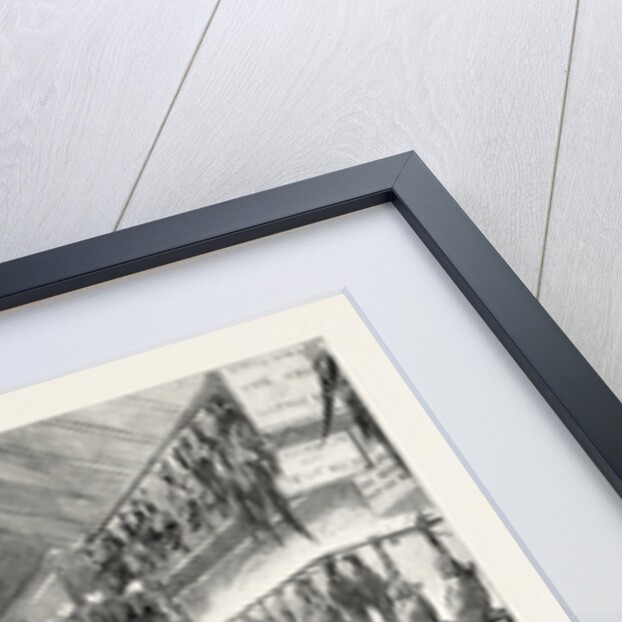 Leadenhall Market at Christmas Eve, a Covered Market in London, Located on Gracechurch Street by Anonymous