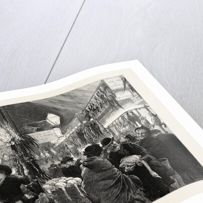 Leadenhall Market at Christmas Eve, a Covered Market in London, Located on Gracechurch Street by Anonymous