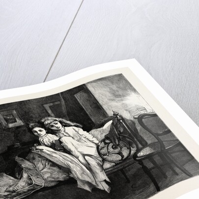 Girls in Bed, Girl Near the Window by Anonymous