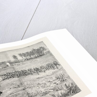 The Nile Expedition a Sham Fight Between the Camel Corps and the Royal Sussex Regiment from a Sketch by a Military Officer by Anonymous