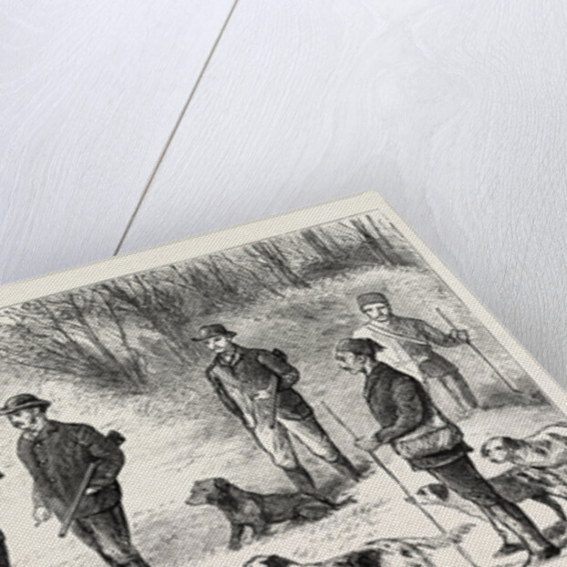 Natives Directing the Shooting Party Where to Find Big Game by Anonymous