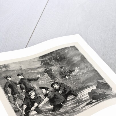 We Go Seining and Make a Bonfire in the Woods by Anonymous