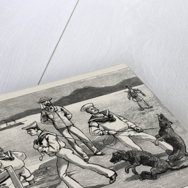 By Jove, Those Dogs Seem to Have Taken Quite a Liking to My Men by Anonymous