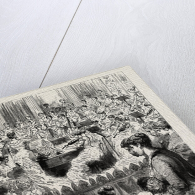 Concert by Viscountess Folkestone's Ladies Orchestra at the Prince's Hall, Piccadilly, London by Anonymous