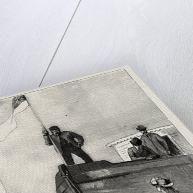 Christening the Ark, Granton Quarry, Near Edinburgh by Anonymous