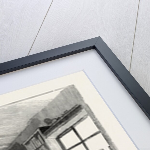 Granton Quarry, Near Edinburgh, Microscope Room and Library by Anonymous