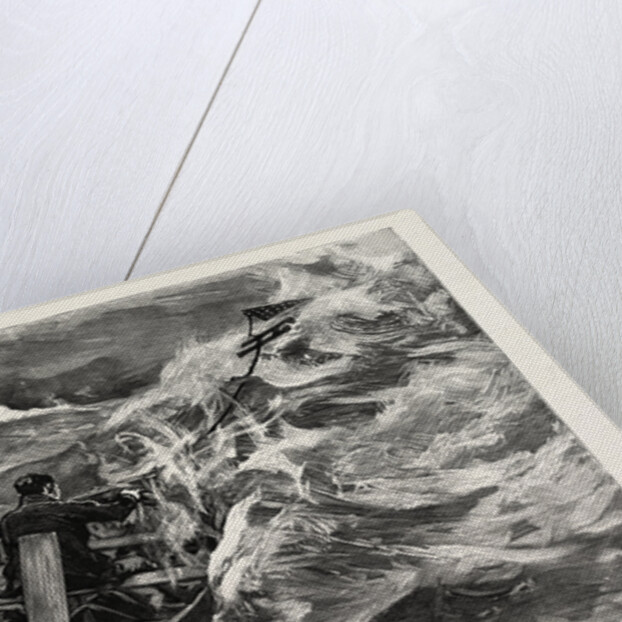 A Storm the Sea Anchor in Use by Anonymous