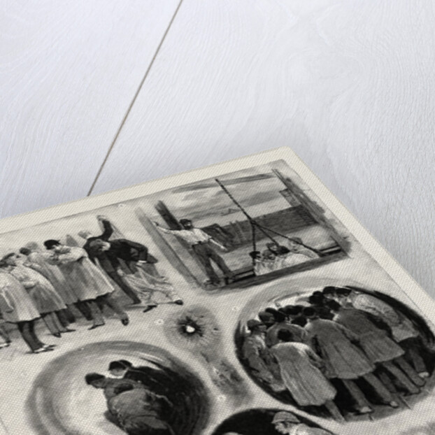 The Works of the Channel Tunnel, Preparations for the Descent by Anonymous