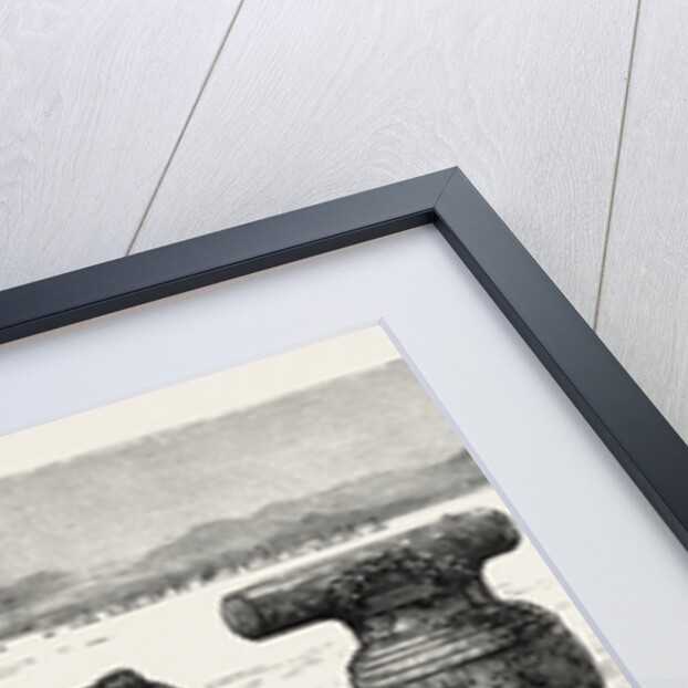 The Guns of H.M.S. Courageux at Gibraltar the Courageux Was Wrecked in 1796, and These Guns Have Lately Been Recovered by Divers by Anonymous