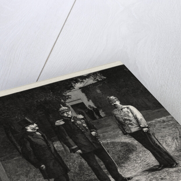 The German, Russian, and Austrian Chancellors, Meeting at Skiernievice, Poland by Anonymous