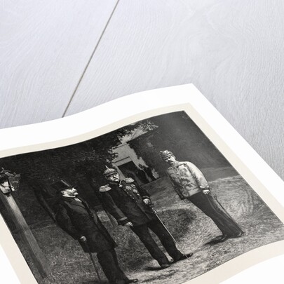 The German, Russian, and Austrian Chancellors, Meeting at Skiernievice, Poland by Anonymous