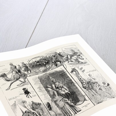 The Trooper of the Future, Camel, Horse by Anonymous