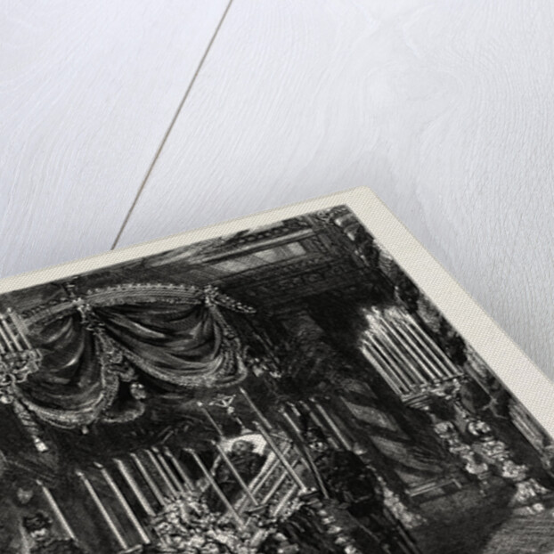 The Late Duke of Brunswick Lying in State by Anonymous