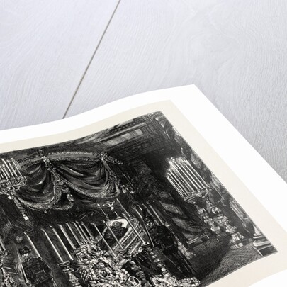 The Late Duke of Brunswick Lying in State by Anonymous