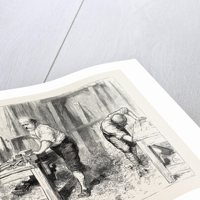 The Claimant at Work in the Carpenters Shop, Portsmouth Convict Prison by Anonymous