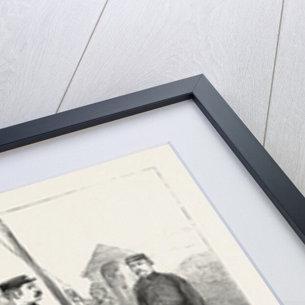 The Claimant with Other Convicts Leaving the Joiners' Shop, Portsmouth Convict Prison by Anonymous