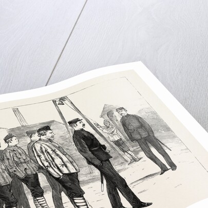 The Claimant with Other Convicts Leaving the Joiners' Shop, Portsmouth Convict Prison by Anonymous