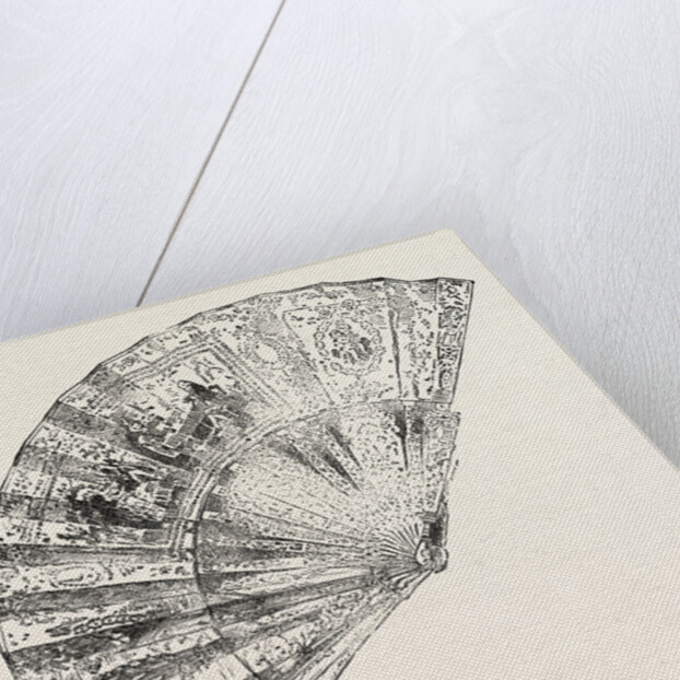 Louis Xiv. Fan by Anonymous