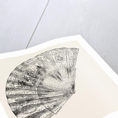 Louis Xiv. Fan by Anonymous