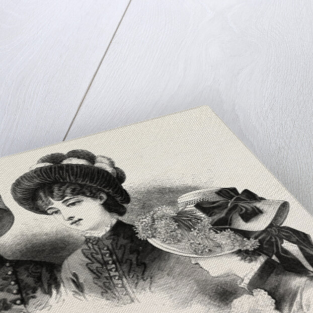 1882 Fashionable Hats by Anonymous