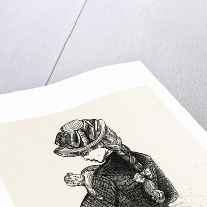 Travelling Costume for Girl of Six by Anonymous