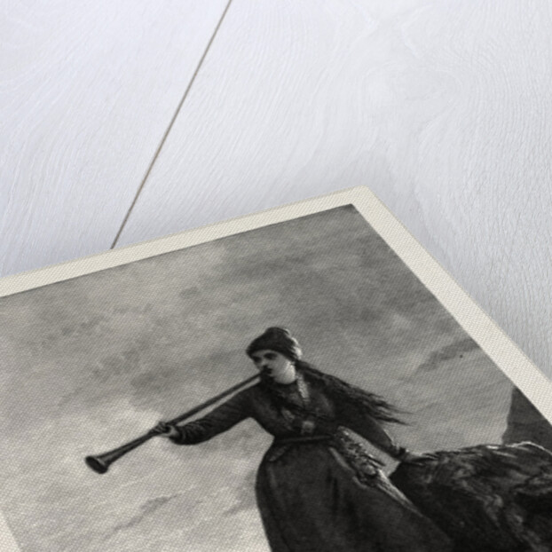 Lapponian Peasant Girl, European, Finland, Lapp by Anonymous