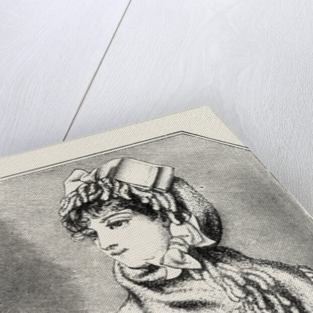 Chenille Mantille by Anonymous