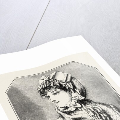 Chenille Mantille by Anonymous