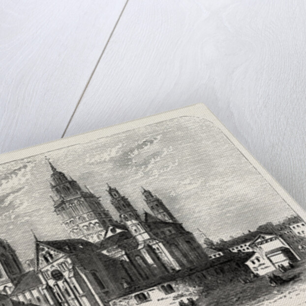 The Cathedral at Mayence Germany by Anonymous