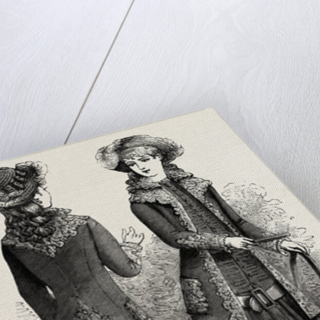 Costume for Girl of Ten Back and Front by Anonymous