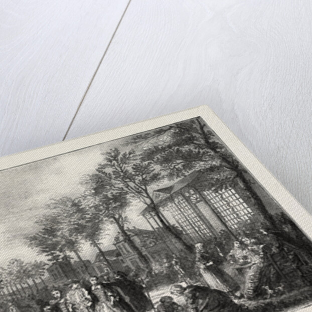 The Boulevards of Paris in the 18th Century, France by Anonymous