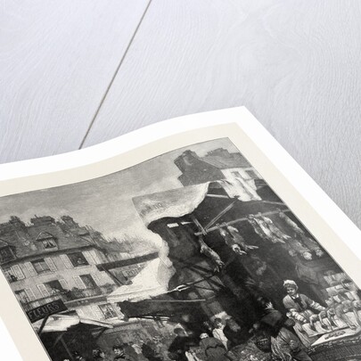 The Old Game and Poultry Market in Paris, Rance by Anonymous