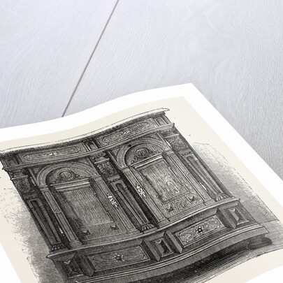 Cabinet for Plate, Furniture by Anonymous