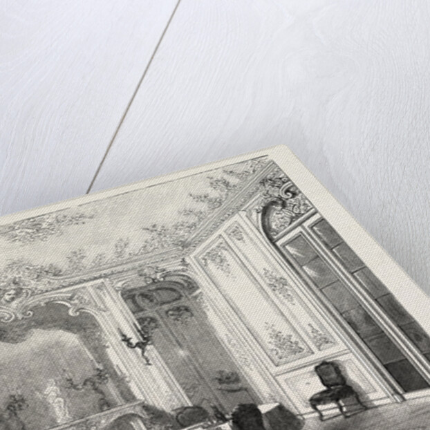 French Dining Room in Louis XV. Style. by Anonymous