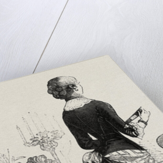 Dinner Dress by Anonymous