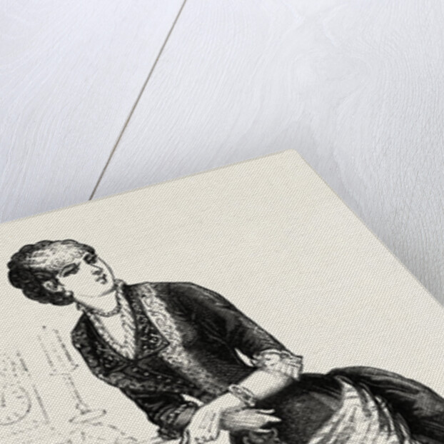 Dinner Dress Front by Anonymous