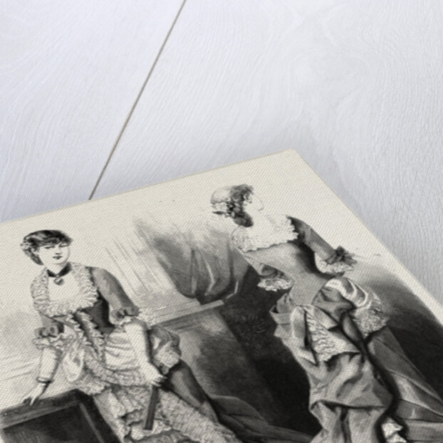 Evening Toilette Front and Back by Anonymous