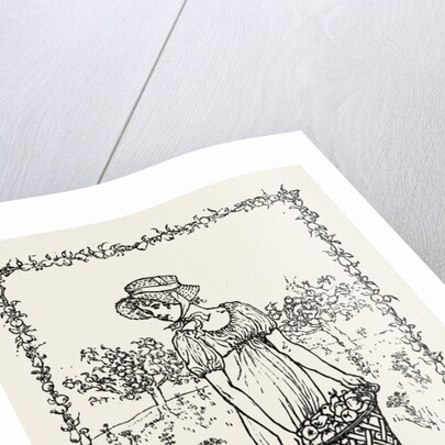 Autumn. From Kate Greenaway's Almanac by Anonymous