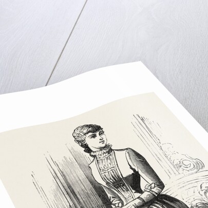 Dinner Dress for Girl of Fifteen by Anonymous