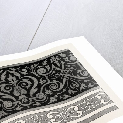 Border for Satin-Stitch or Onlaid Embroidery by Anonymous