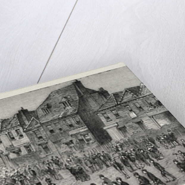 Arrival of the Procession at Chislehurst, UK, the Funeral of Prince Louis Napoleon by Anonymous