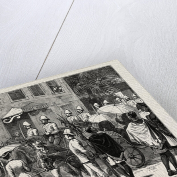 The King's Dragoon Guards Entering Pietermaritzburg by Anonymous