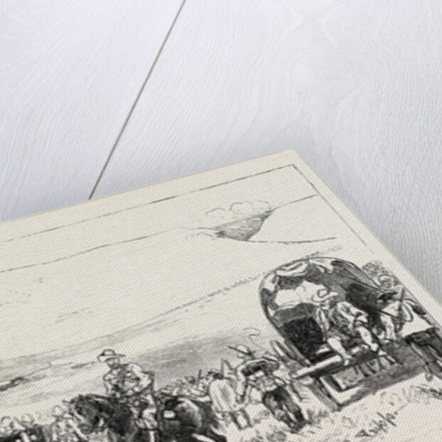 Arrival of General Wood's Column at Upoko River, the Zulu War by Anonymous