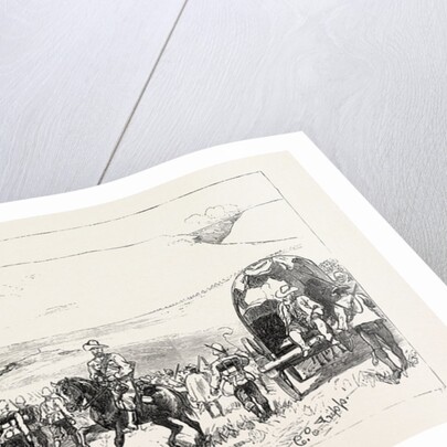 Arrival of General Wood's Column at Upoko River, the Zulu War by Anonymous