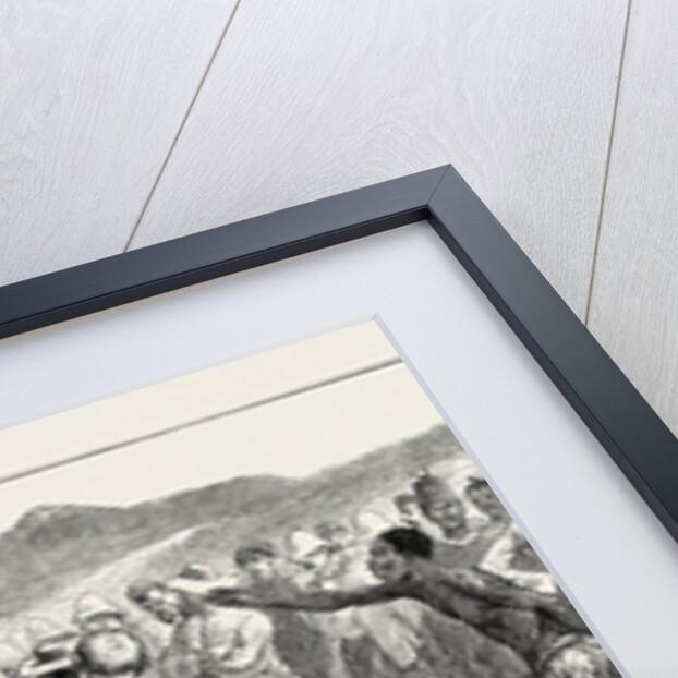 Throwing the Assegat, the Zulu War by Anonymous