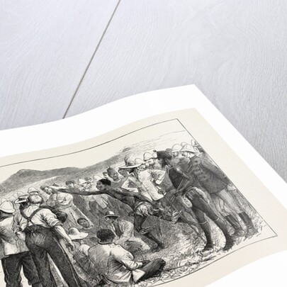 Throwing the Assegat, the Zulu War by Anonymous