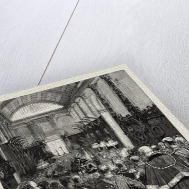 The Funeral of the Late Emperor William at Berlin the Funeral Service at the Cathedral Germany by Anonymous