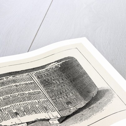 Sarcophagus in which the Embalmed Body of Alexander the Great Was Supposed to Have Been Deposited by Ptolemy from the Ruins of the Soma in Alexandria by Anonymous