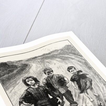 Children Carrying Turf to Pay Their School Fees, Ireland by Anonymous